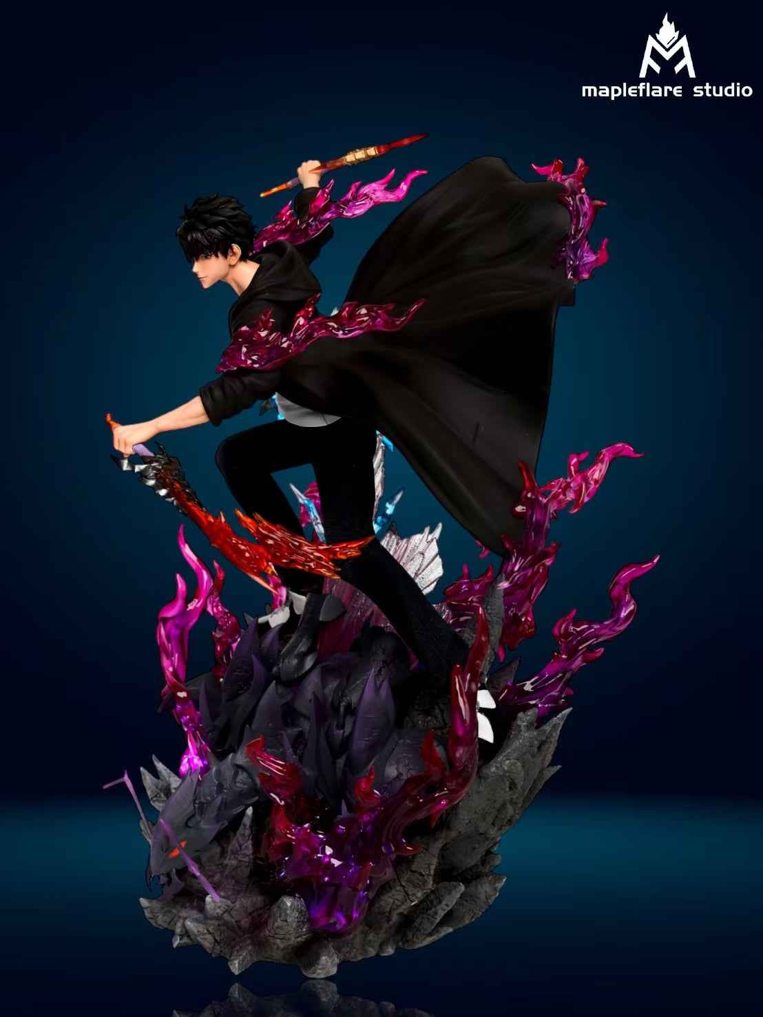 Solo Leveling Mapleflare Studio Sung Sung Jin Woo Resin Statue