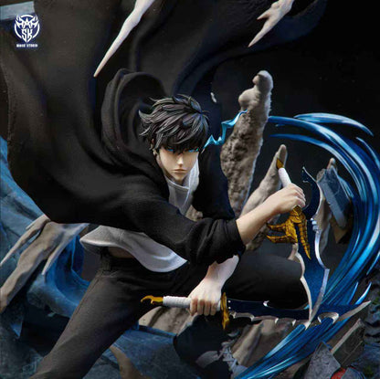 Solo Leveling Mask Studio Sung Jin Woo Vs Divine Statue Boss Resin Statue