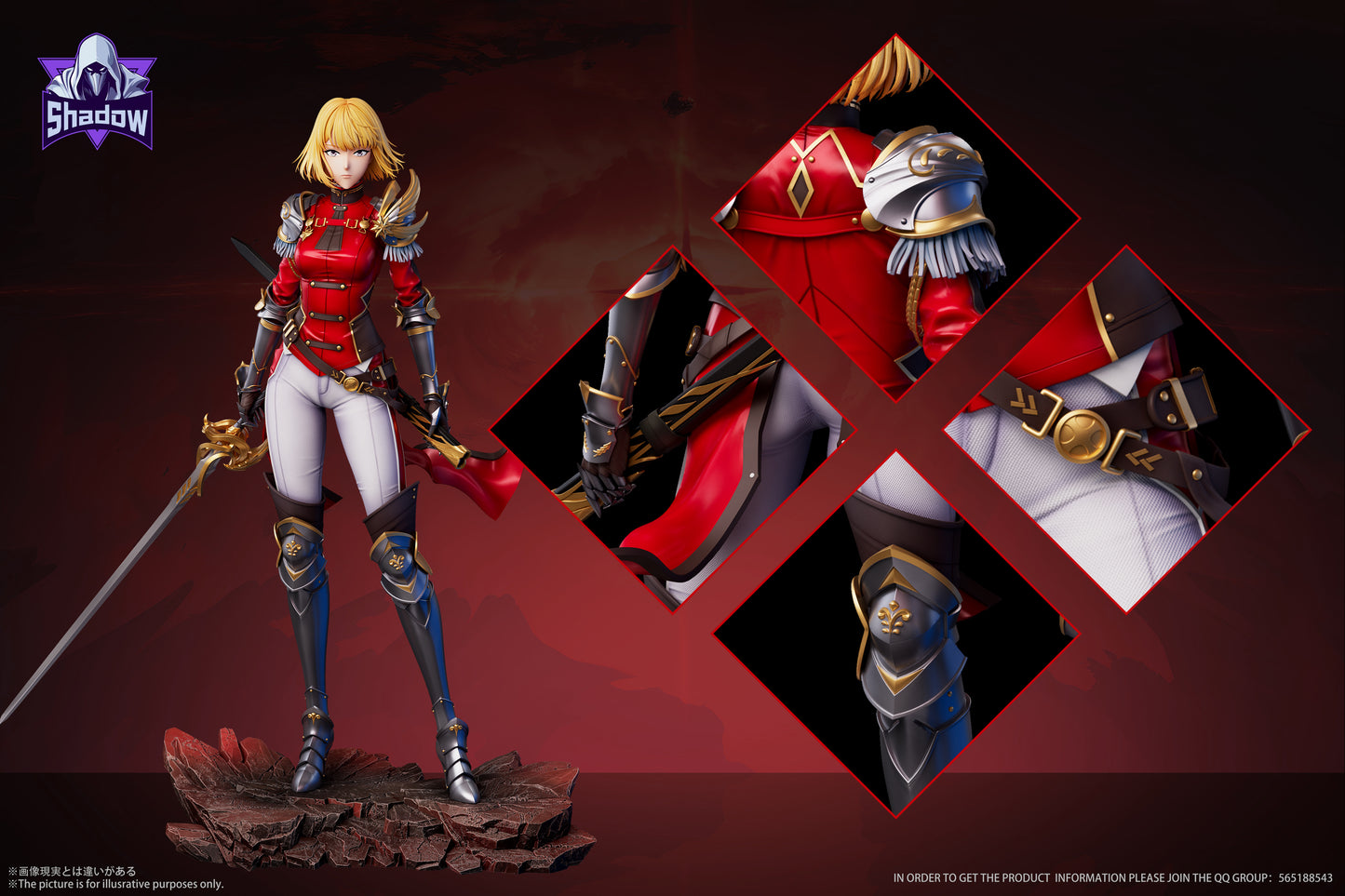 Solo Leveling Shadow Studio Cha Hae In Resin Statue