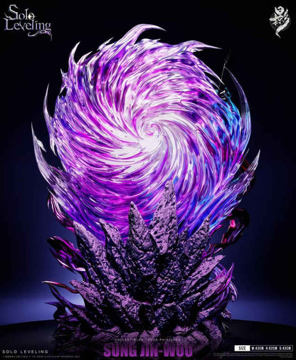 Solo Leveling Shadow Studio Monarch Sung Jin Woo Resin Statue