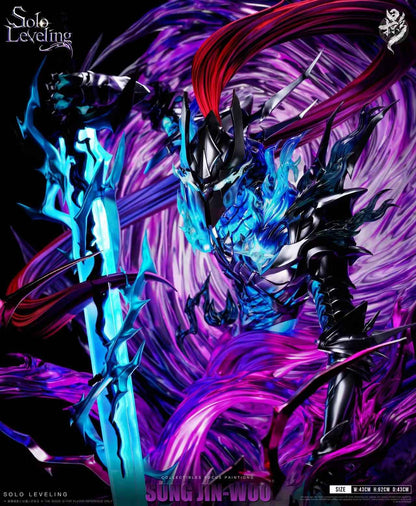 Solo Leveling Shadow Studio Monarch Sung Jin Woo Resin Statue