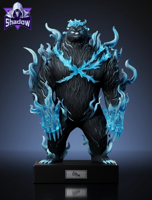 Solo Leveling Shadow Studio Tank the Alpha Ice Bear Resin Statue