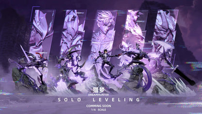 Solo Leveling Dream Hunter Studio Sung Jin-Woo & Bellion & Igris & Beru & Iron Resin Statue