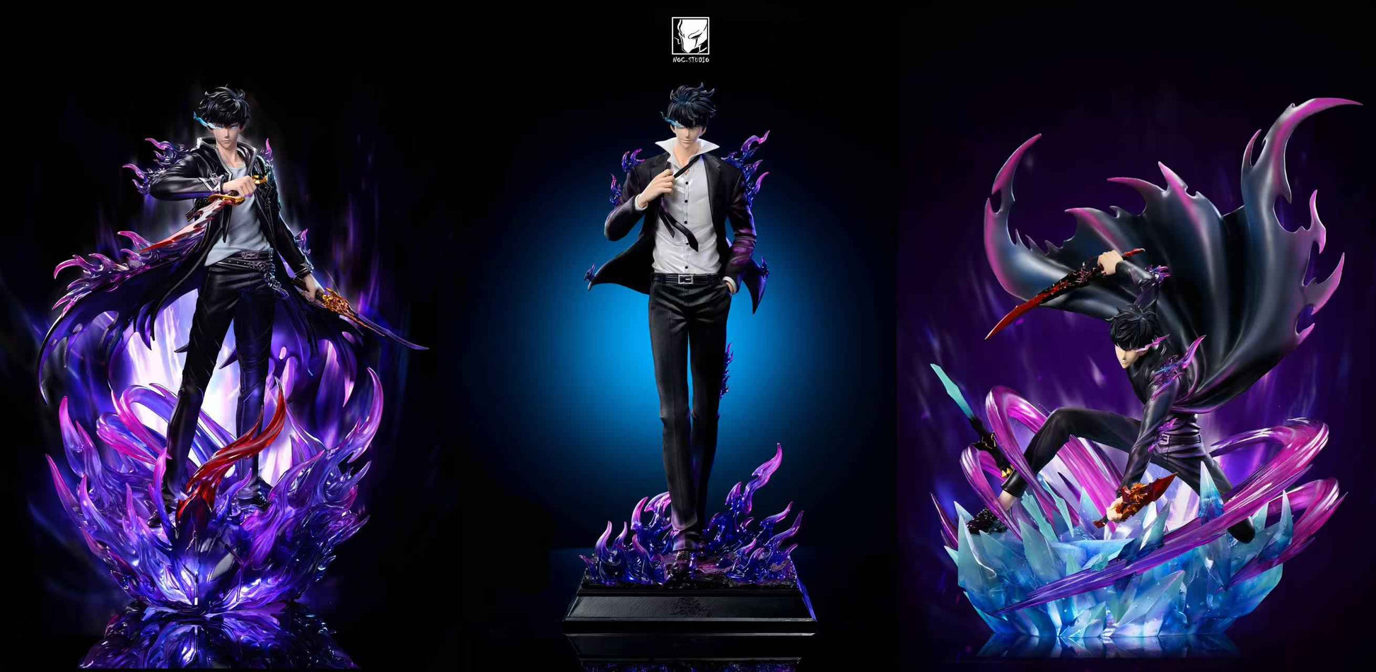 Solo Leveling Noc Studio Shadow Monarch Sung Jin Woo Ver. 3.0 Resin Statue