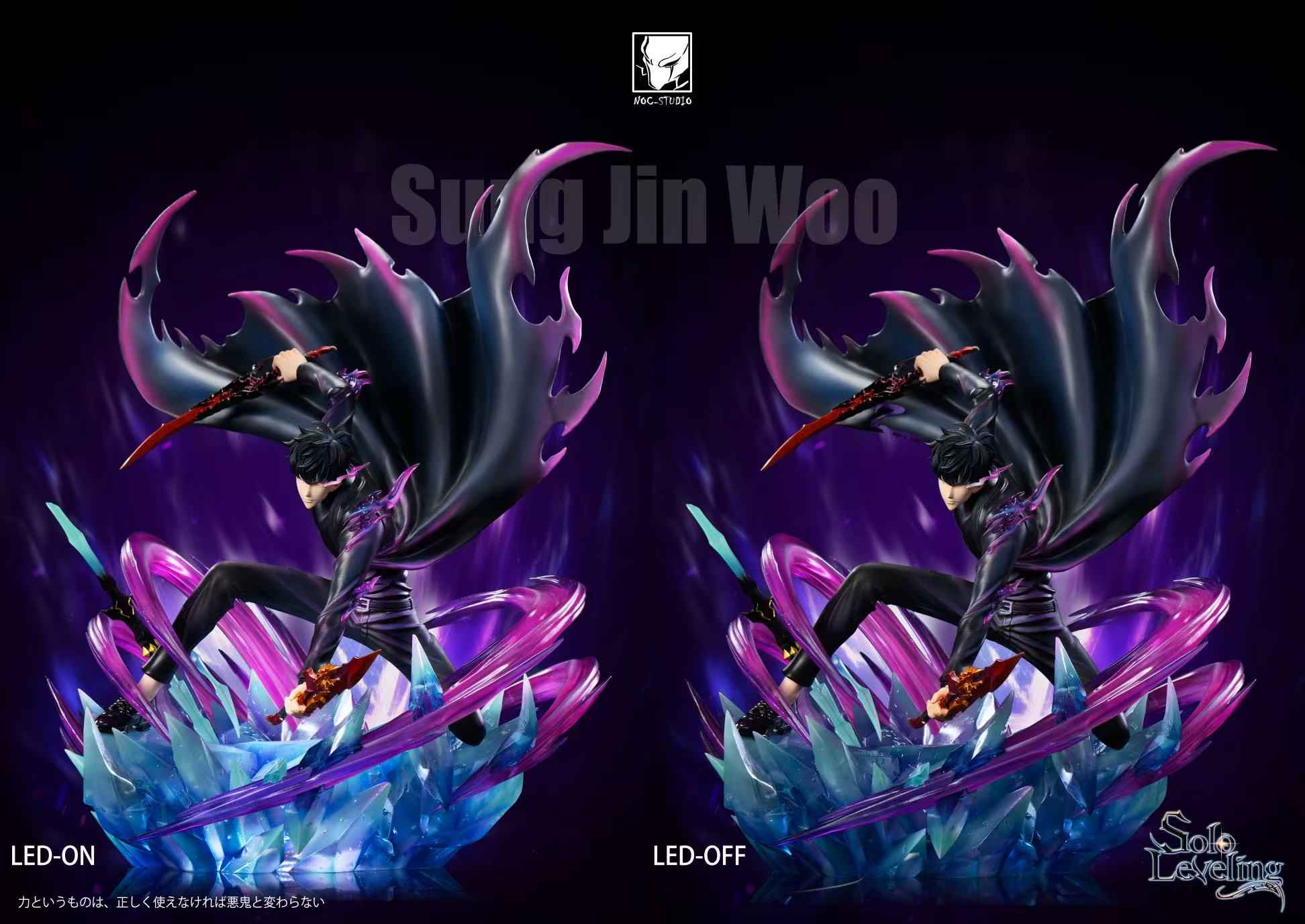 Solo Leveling Noc Studio Shadow Monarch Sung Jin Woo Ver. 3.0 Resin Statue