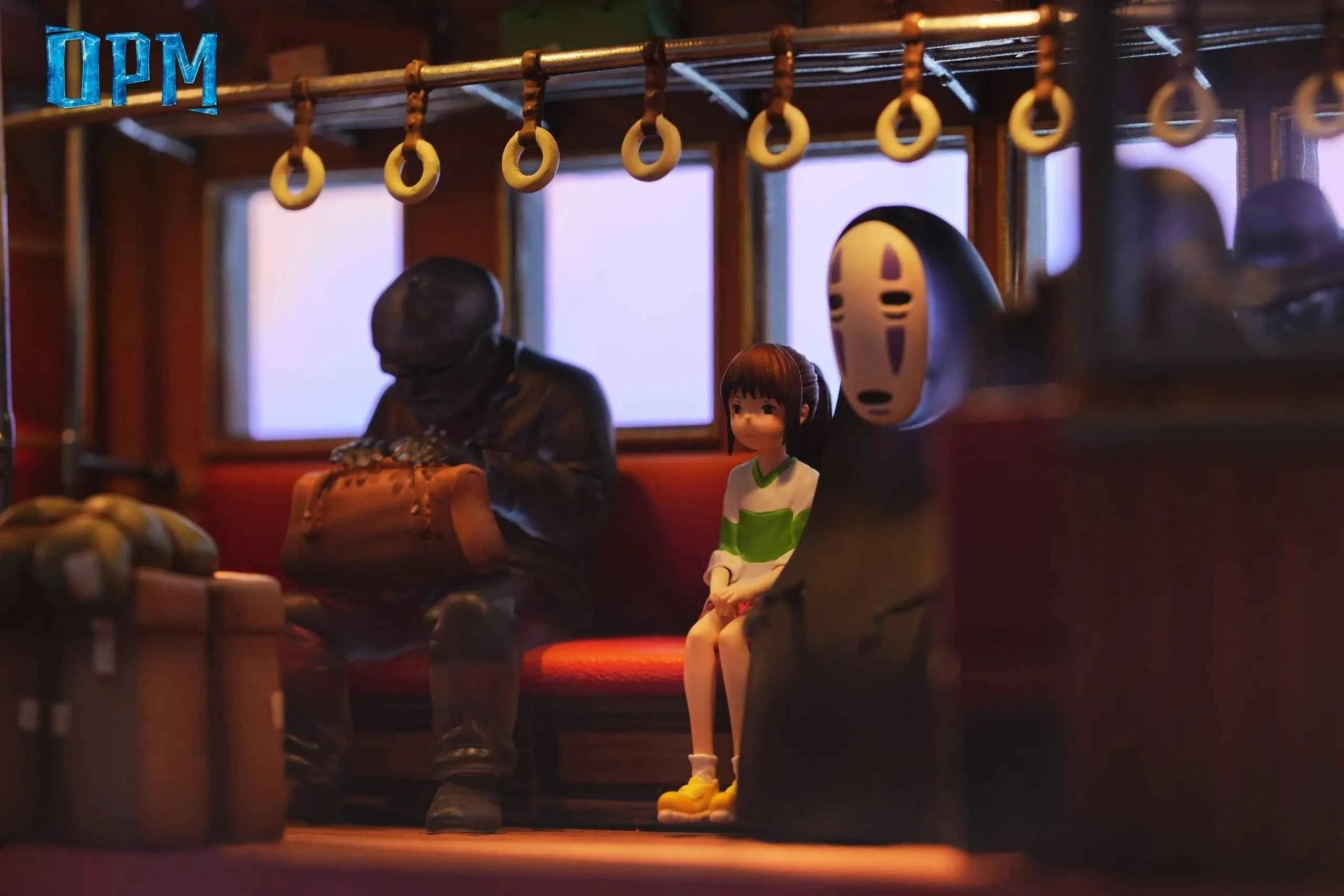 Spirited Away OPM Studio Sea Train Resin Statue