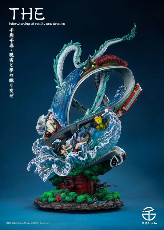 Spirited Away Qian Huan Studio The interweaving of reality and dreams Resin Statue
