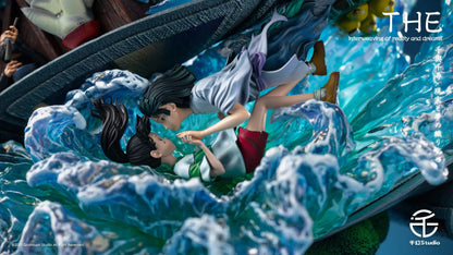 Spirited Away Qian Huan Studio The interweaving of reality and dreams Resin Statue