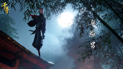 Spirited Away Chihiro Studio No Face Man Resin Statue