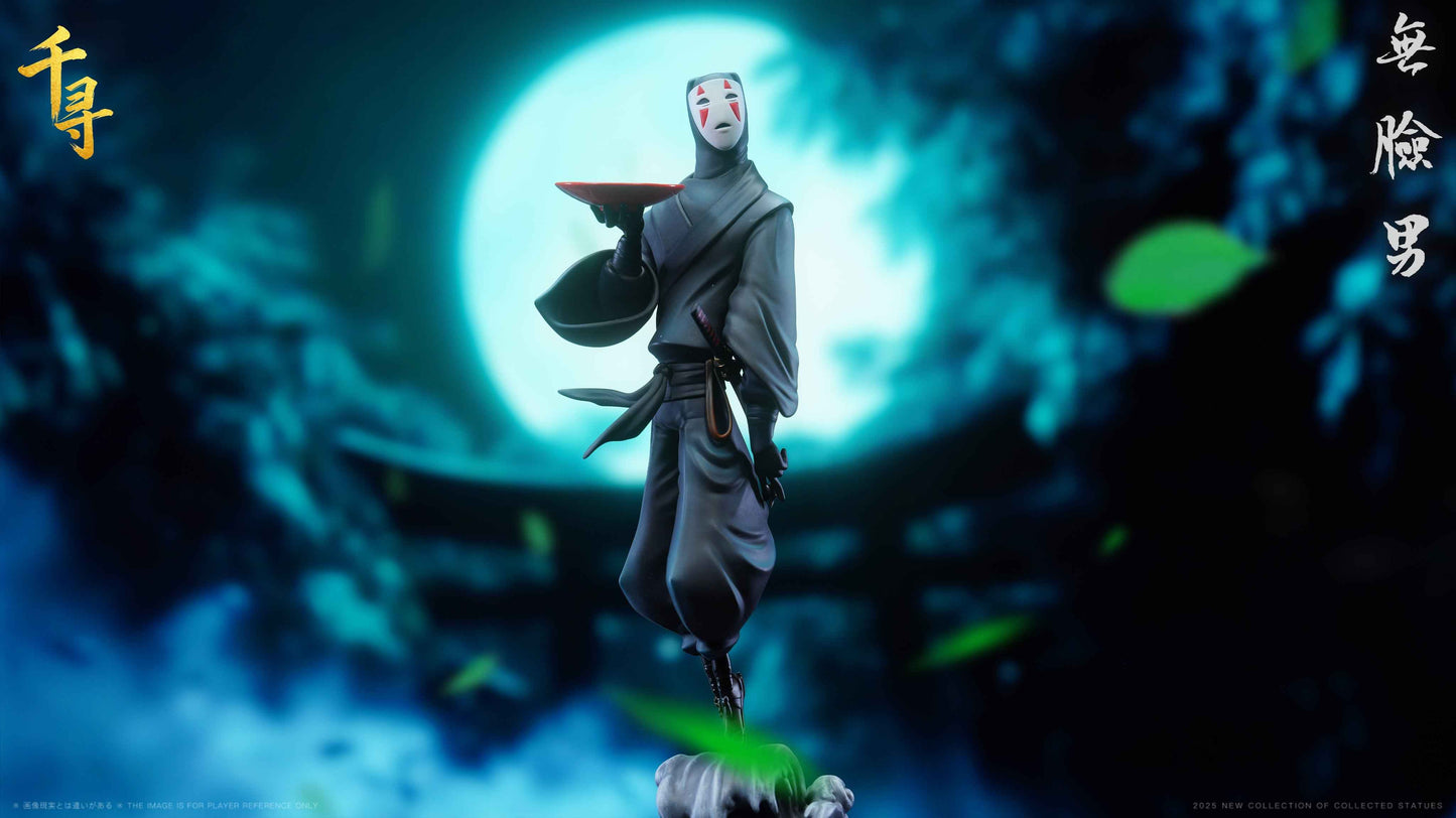 Spirited Away Chihiro Studio No Face Man Resin Statue