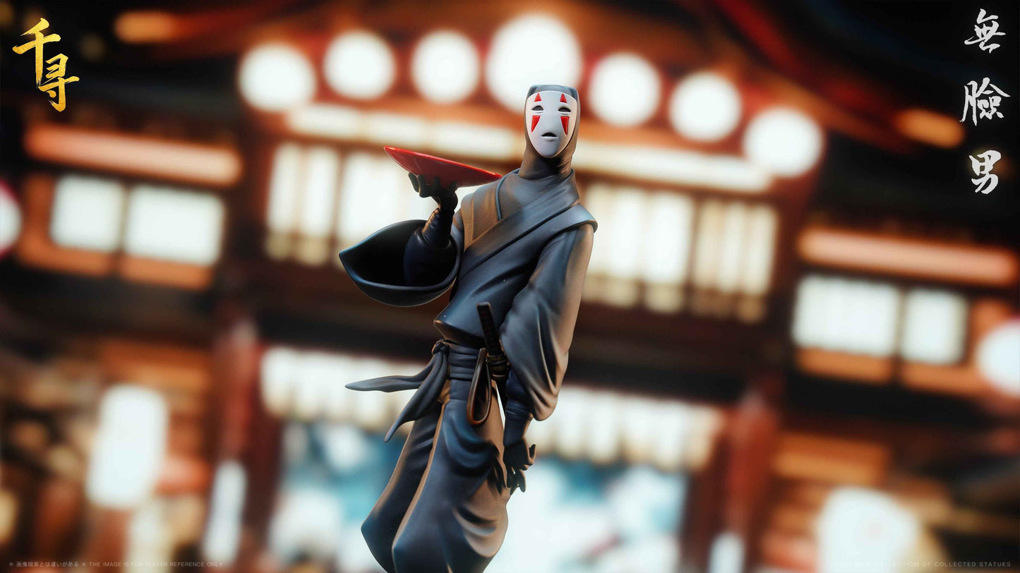 Spirited Away Chihiro Studio No Face Man Resin Statue