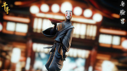 Spirited Away Chihiro Studio No Face Man Resin Statue