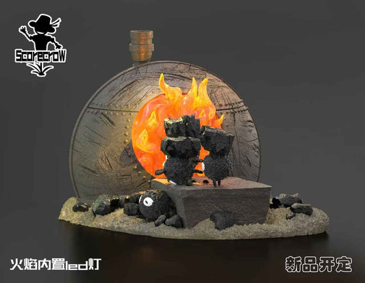 Spirited Away Scarecrow Studio Susuwatari for transportation Resin Statue