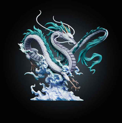 Spirited Away WAWA Studio Haku Resin Statue