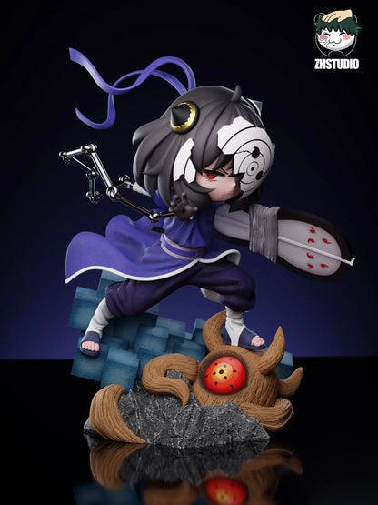 Spy x Family ZH Studio Anya Forger Cosplay Uchiha Obito Resin Statue