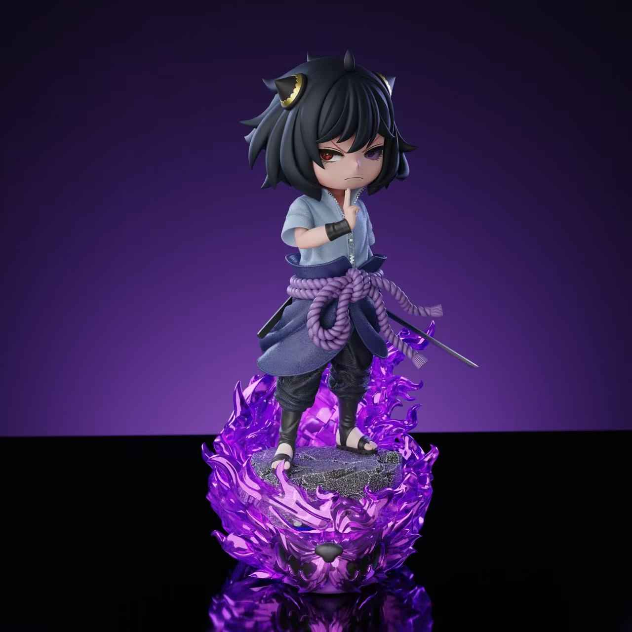 Spy x Family ~ ZH Studio ~ Anya Forger Cosplay Uchiha Sasuke ~ Resin Statue