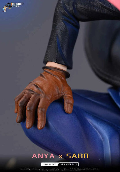 Spy x Family Biubiu Studio Anya Forger Cosplay Sabo Resin Statue