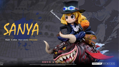Spy x Family Biubiu Studio Anya Forger Cosplay Sabo Resin Statue