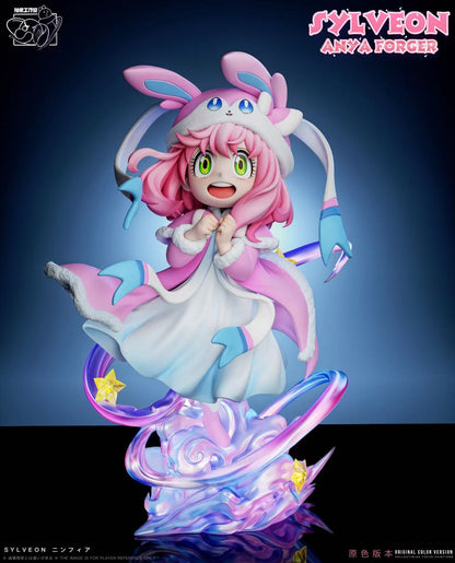Spy x Family Chou Xiang Studio Anya Forger Cosplay Sylveon Resin Statue