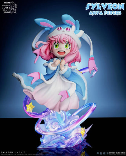 Spy x Family Chou Xiang Studio Anya Forger Cosplay Sylveon Resin Statue