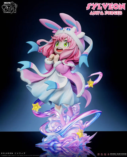 Spy x Family Chou Xiang Studio Anya Forger Cosplay Sylveon Resin Statue