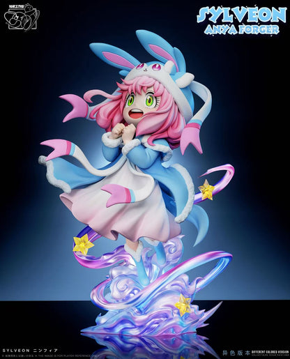 Spy x Family Chou Xiang Studio Anya Forger Cosplay Sylveon Resin Statue