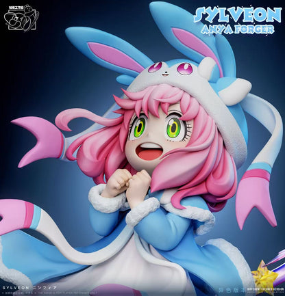 Spy x Family Chou Xiang Studio Anya Forger Cosplay Sylveon Resin Statue