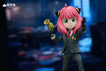 Spy x Family Forest Rabbit Anya & Loid & Yor Forger Cosplay Resin Statue
