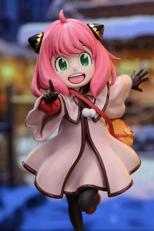 Spy x Family Forest Rabbit Anya & Loid & Yor Forger Cosplay Resin Statue