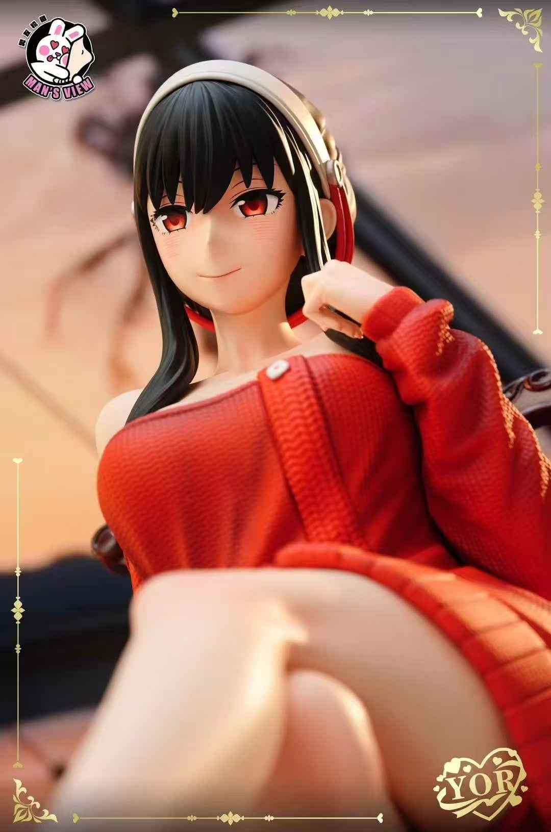 Spy x Family Man's View Studio “Beautiful Feet” Lady Yor Forger 1/4 Resin Statue