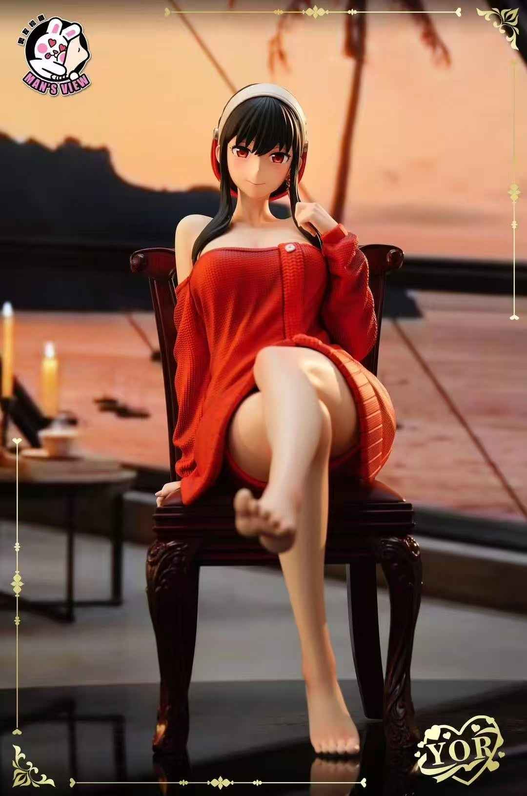 Spy x Family Man's View Studio “Beautiful Feet” Lady Yor Forger 1/4 Resin Statue