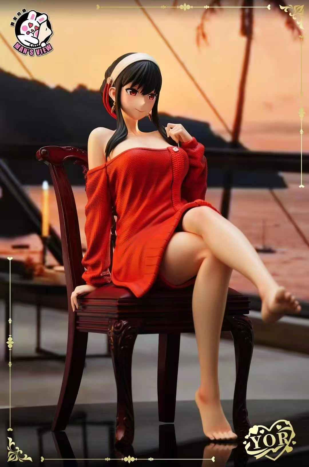 Spy x Family Man's View Studio “Beautiful Feet” Lady Yor Forger 1/4 Resin Statue