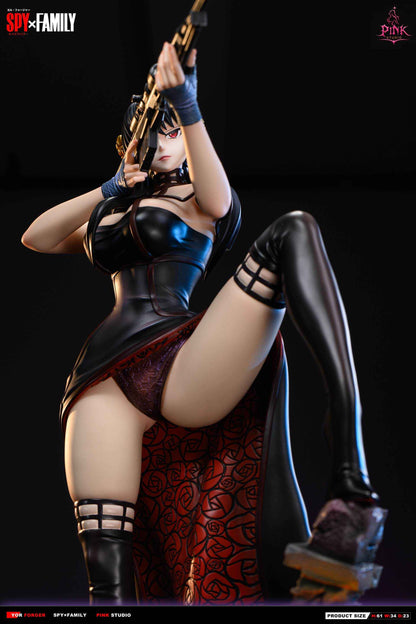 Spy x Family Pink Studio Sniper Yor Forger 1/4 Resin Statue