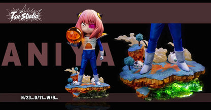 Spy x Family Tsu Studio Anya Forger Cosplay Cosplay Dragon Ball Resin Statue