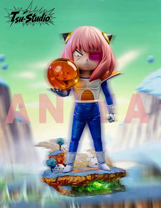 Spy x Family Tsu Studio Anya Forger Cosplay Cosplay Dragon Ball Resin Statue