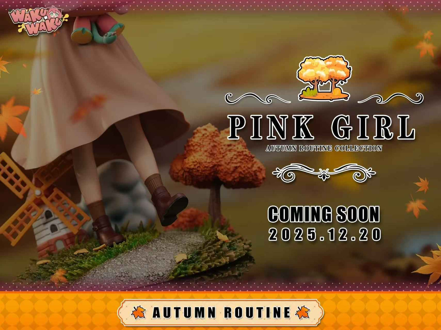 Spy x Family WakuWaku Studio Anya Forger Autumn Girl Resin Statue