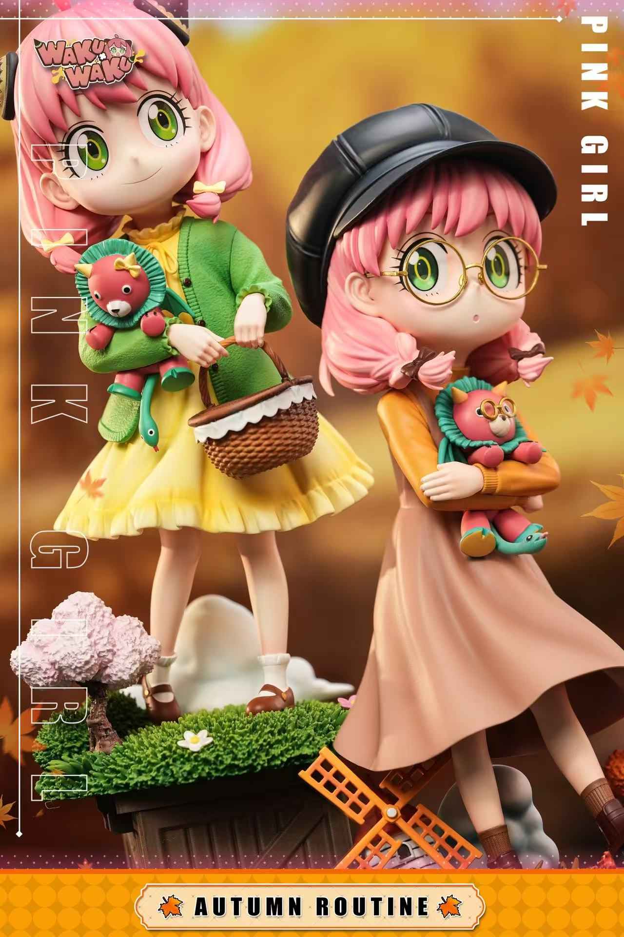 Spy x Family WakuWaku Studio Anya Forger Autumn Girl Resin Statue