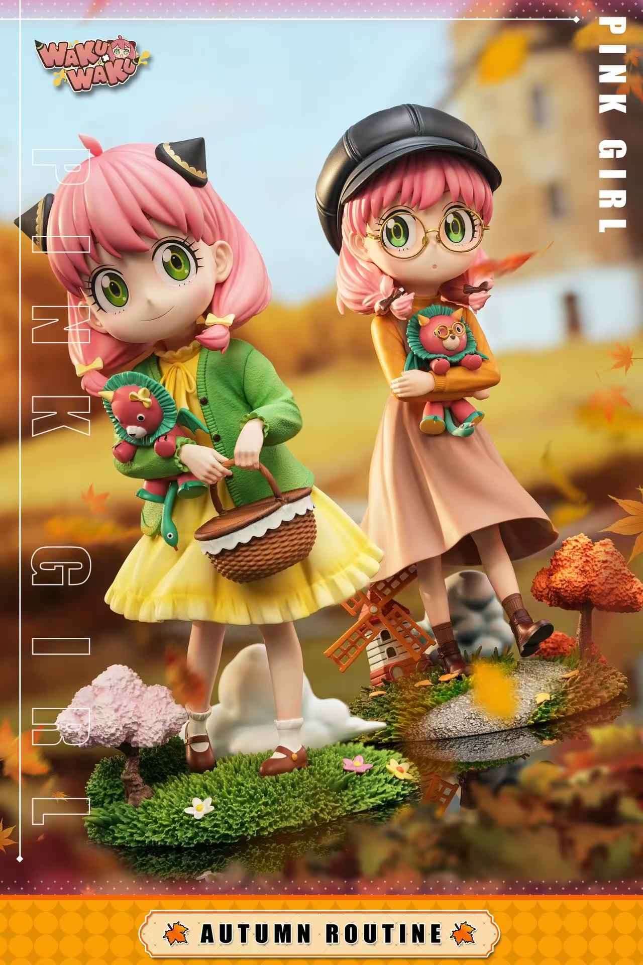 Spy x Family WakuWaku Studio Anya Forger Autumn Girl Resin Statue