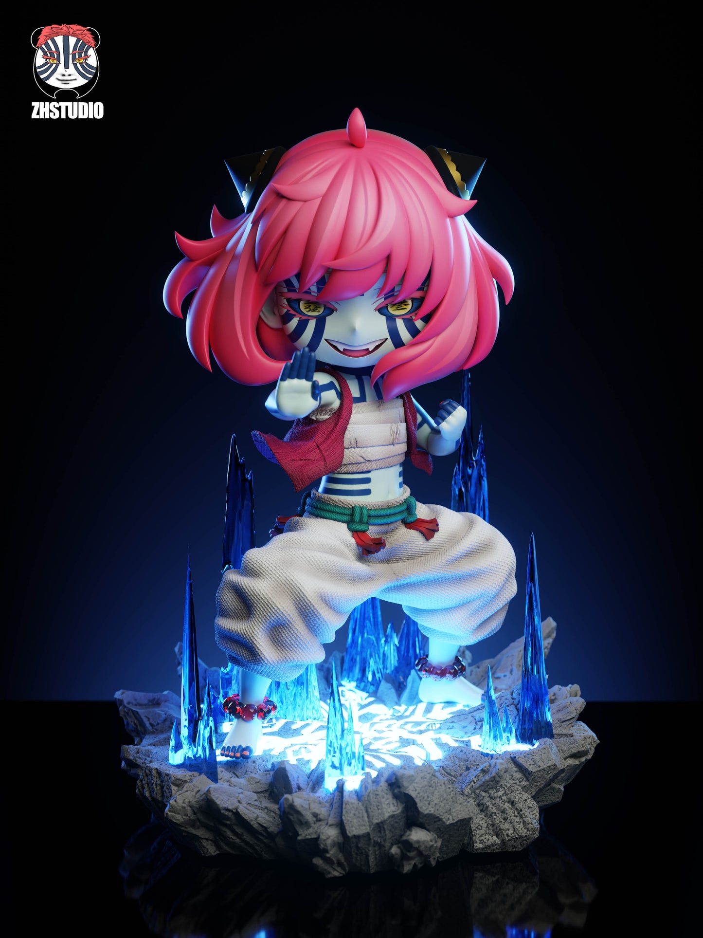 Spy x Family ZH Studio Anya Forger Cosplay Akaza Resin Statue