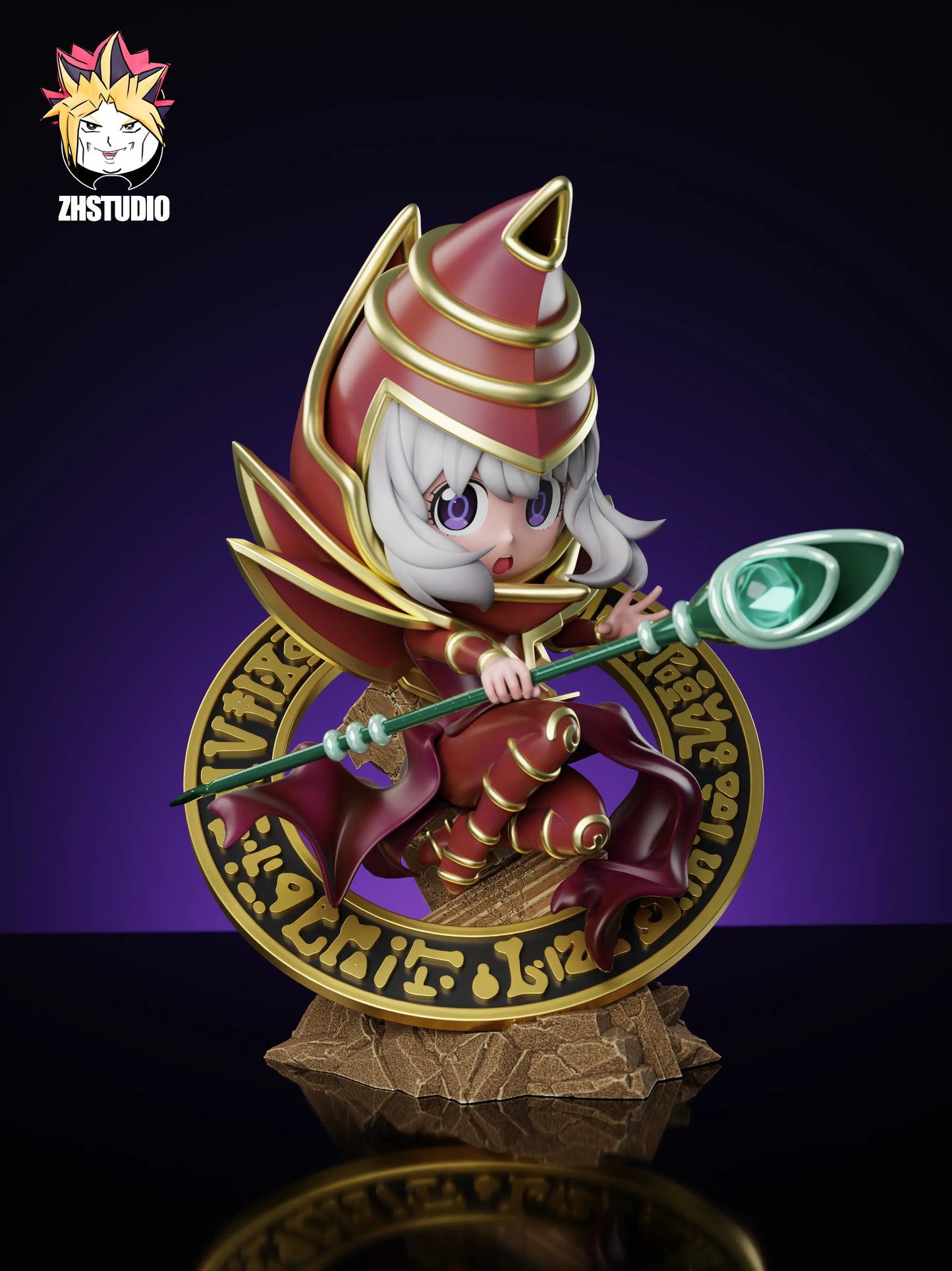 Spy x Family ZH Studio Anya Forger Cosplay Dark Magician Resin Statue