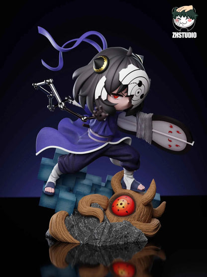 Spy x Family ZH Studio Anya Forger Cosplay Uchiha Obito Resin Statue