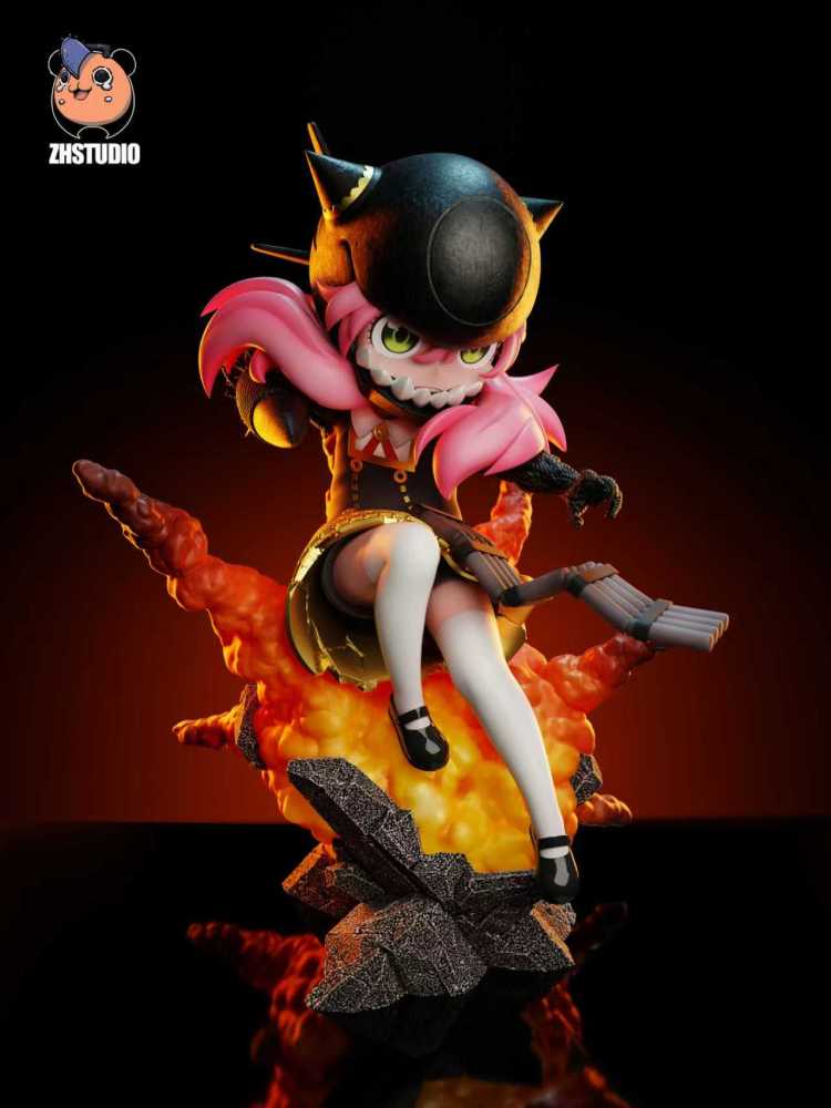 Spy × Family ZH Studio Bomb Girl Anya Forger Cosplay Reze Resin Statue