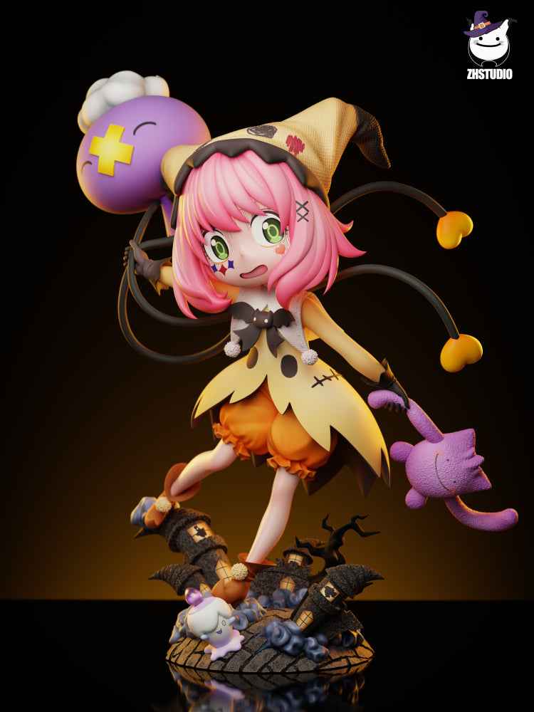 Spy × Family ZH Studio Halloween Girl Anya Forger Resin Statue