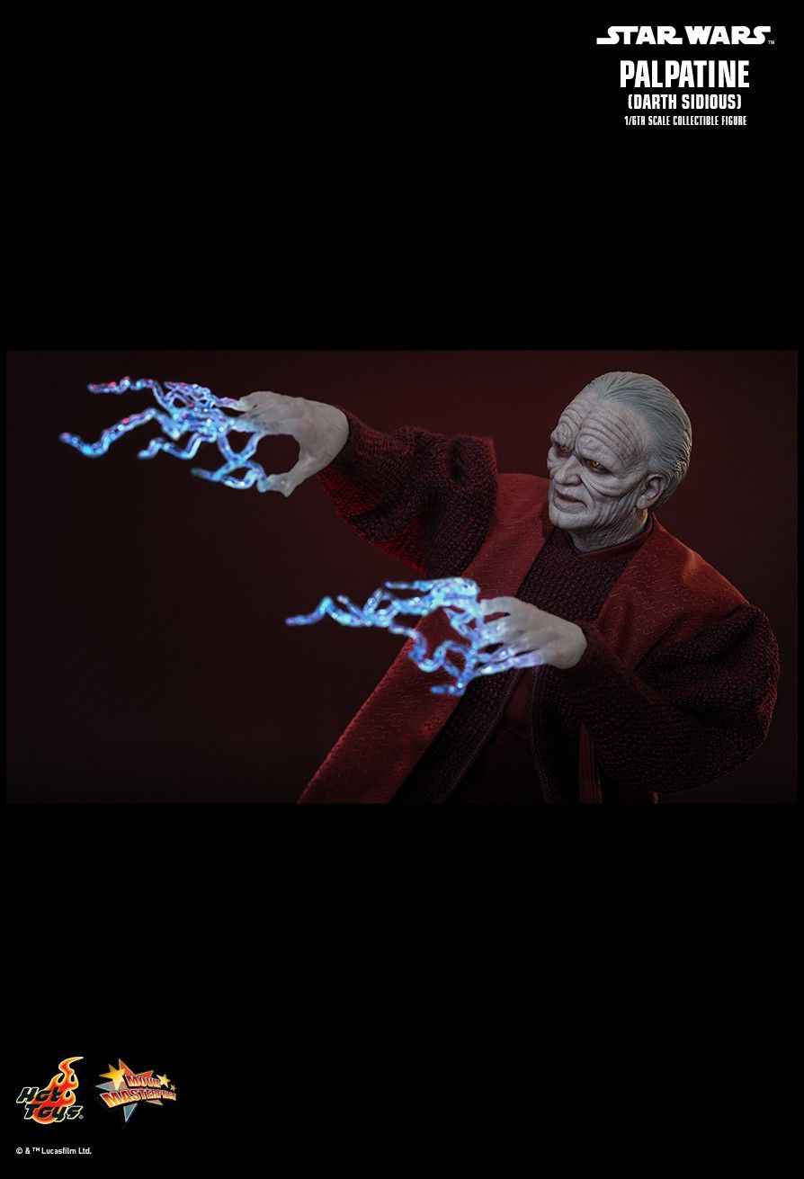 Star Wars Hot Toys  Darth Sidious MMS805 Licensed Action Figure