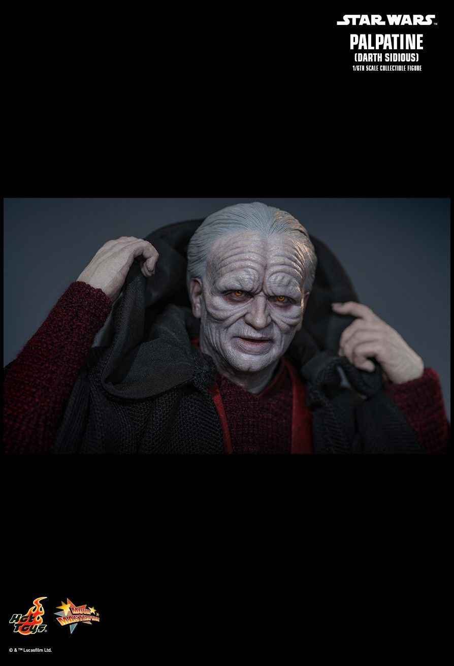 Star Wars Hot Toys  Darth Sidious MMS805 Licensed Action Figure