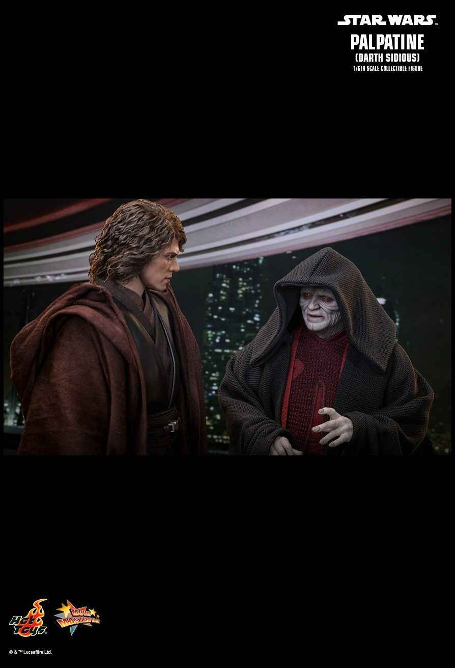 Star Wars Hot Toys  Darth Sidious MMS805 Licensed Action Figure