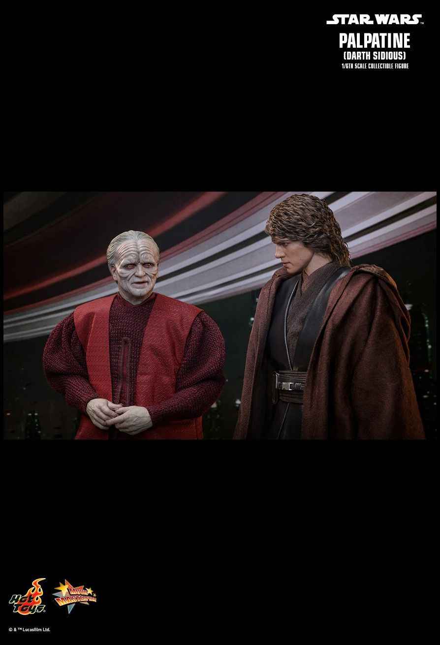 Star Wars Hot Toys  Darth Sidious MMS805 Licensed Action Figure
