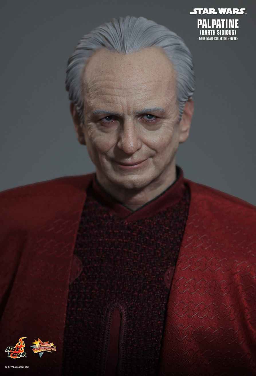 Star Wars Hot Toys  Darth Sidious MMS805 Licensed Action Figure