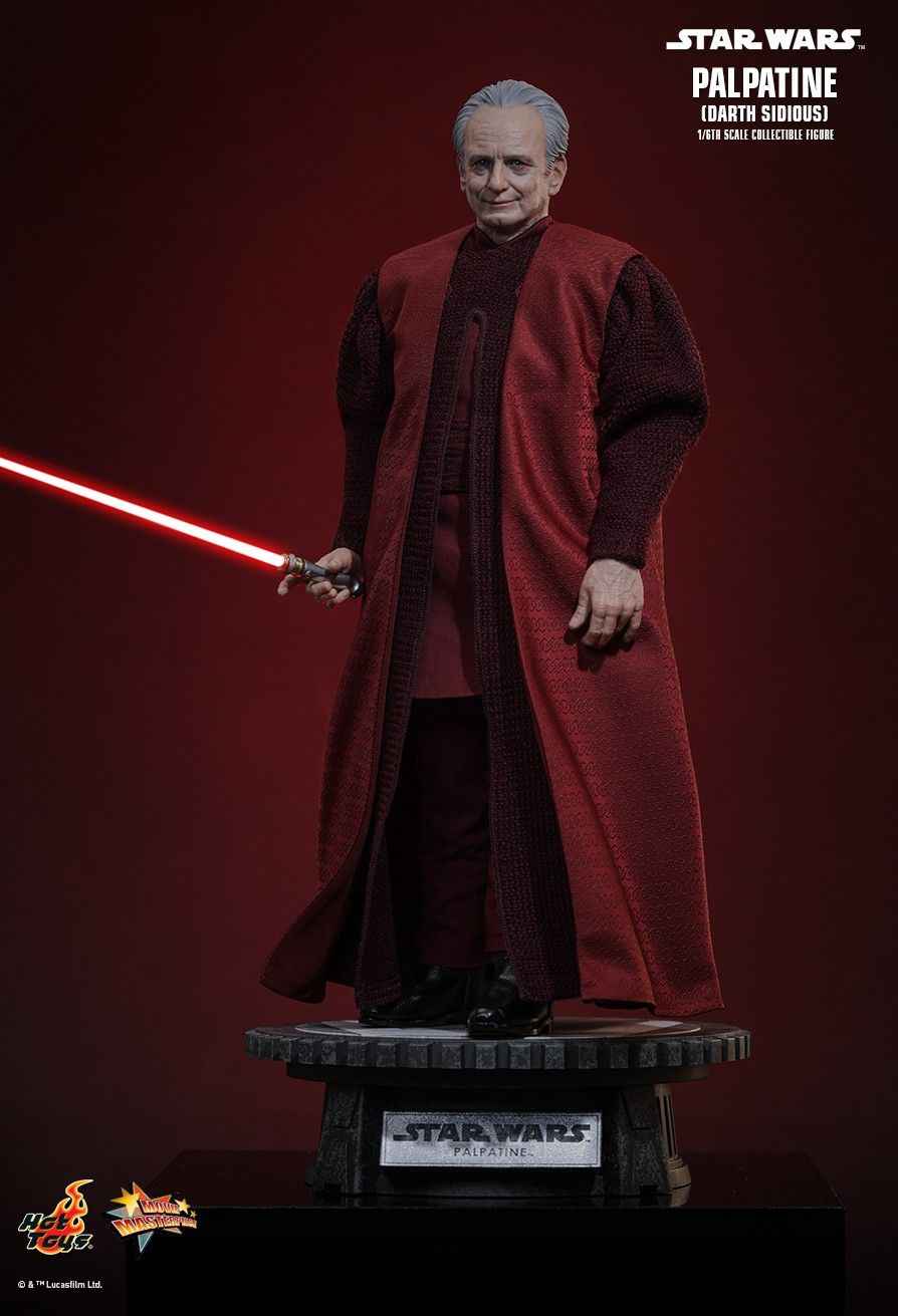 Star Wars Hot Toys  Darth Sidious MMS805 Licensed Action Figure