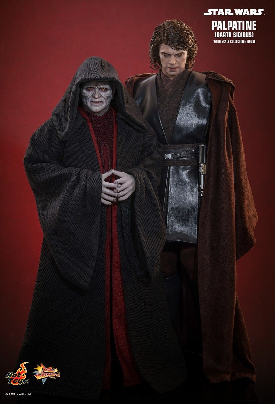 Star Wars Hot Toys  Darth Sidious MMS805 Licensed Action Figure